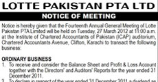 Notice of Meeting