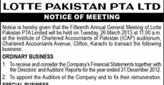 Notice of Meeting